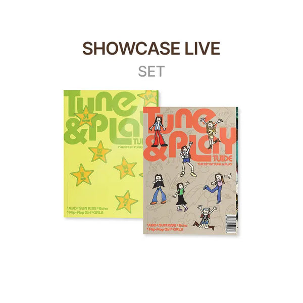 [TUIDE] [SHOWCASE LIVE] The 1st EP [TUNE & PLAY] (Set)