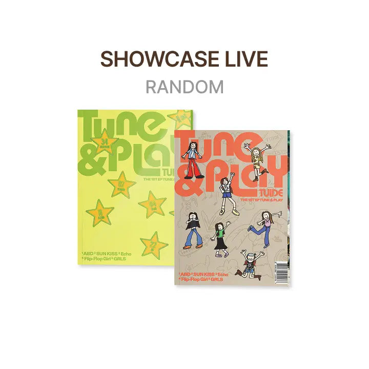 [TUIDE] [SHOWCASE LIVE] The 1st EP [TUNE & PLAY] (Random)