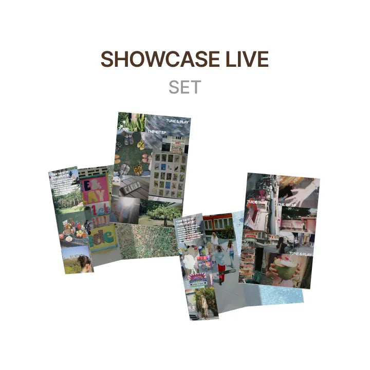 [TUIDE] [SHOWCASE LIVE] The 1st EP [TUNE & PLAY] Weverse Albums ver. (Set)