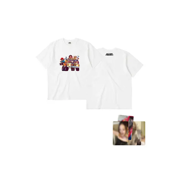 [More Artist] [ALLDAY PROJECT] ALLDAY PROJECT CARTOON T-SHIRT SET