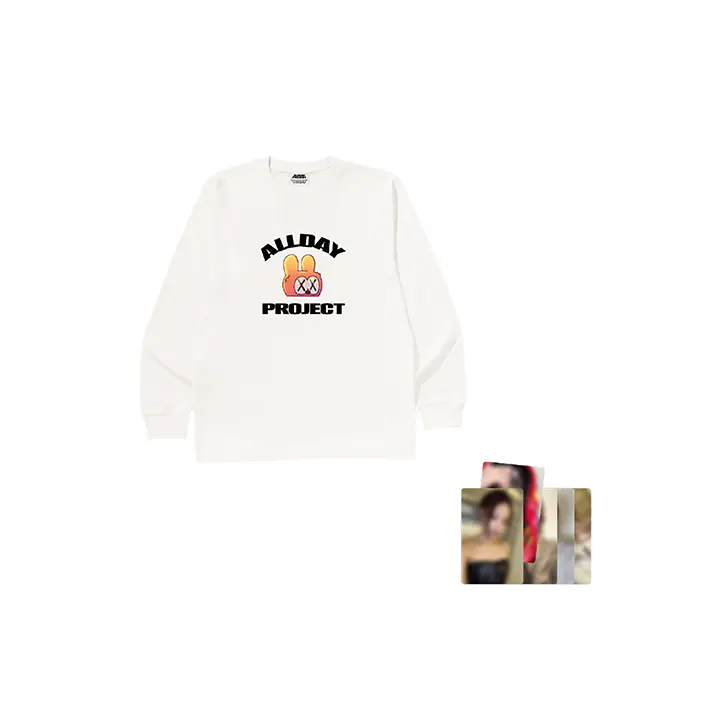 [More Artist] [ALLDAY PROJECT] ALLDAY PROJECT CARTOON LONG SLEEVE T-SHIRT SET