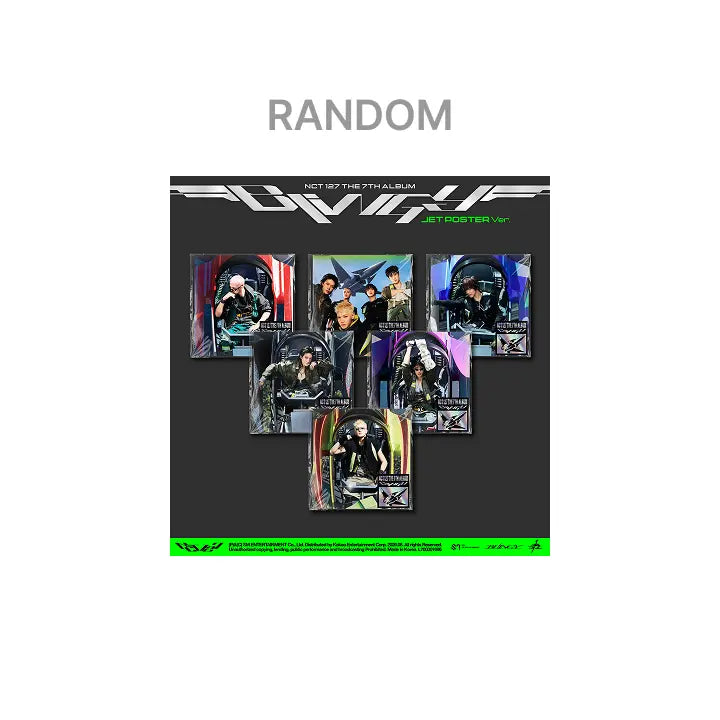 [NCT 127] The 7th Album [BLINGY] (JET Poster Ver.) (Random)