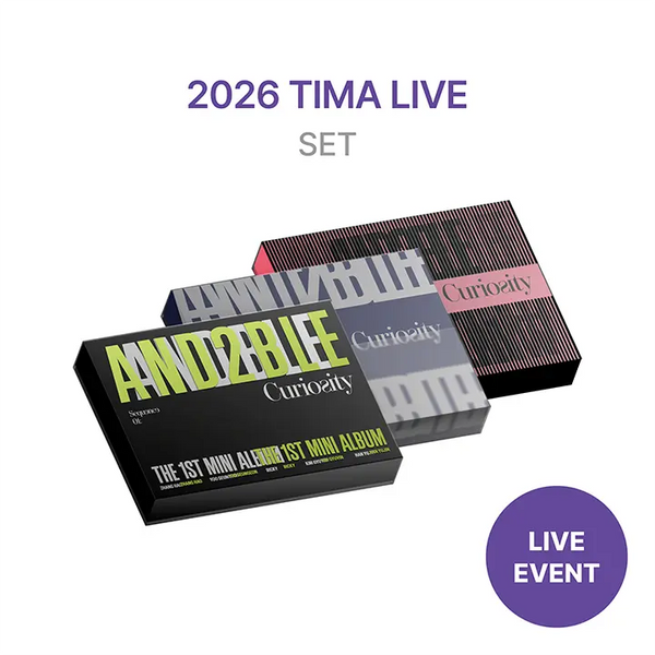 [AND2BLE] [2026 TIMA LIVE] 1st MINI ALBUM [Sequence 01: Curiosity] (Set)