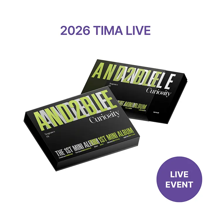 [AND2BLE] [2026 TIMA LIVE] 1st MINI ALBUM [Sequence 01: Curiosity] (Unnatural ver.)