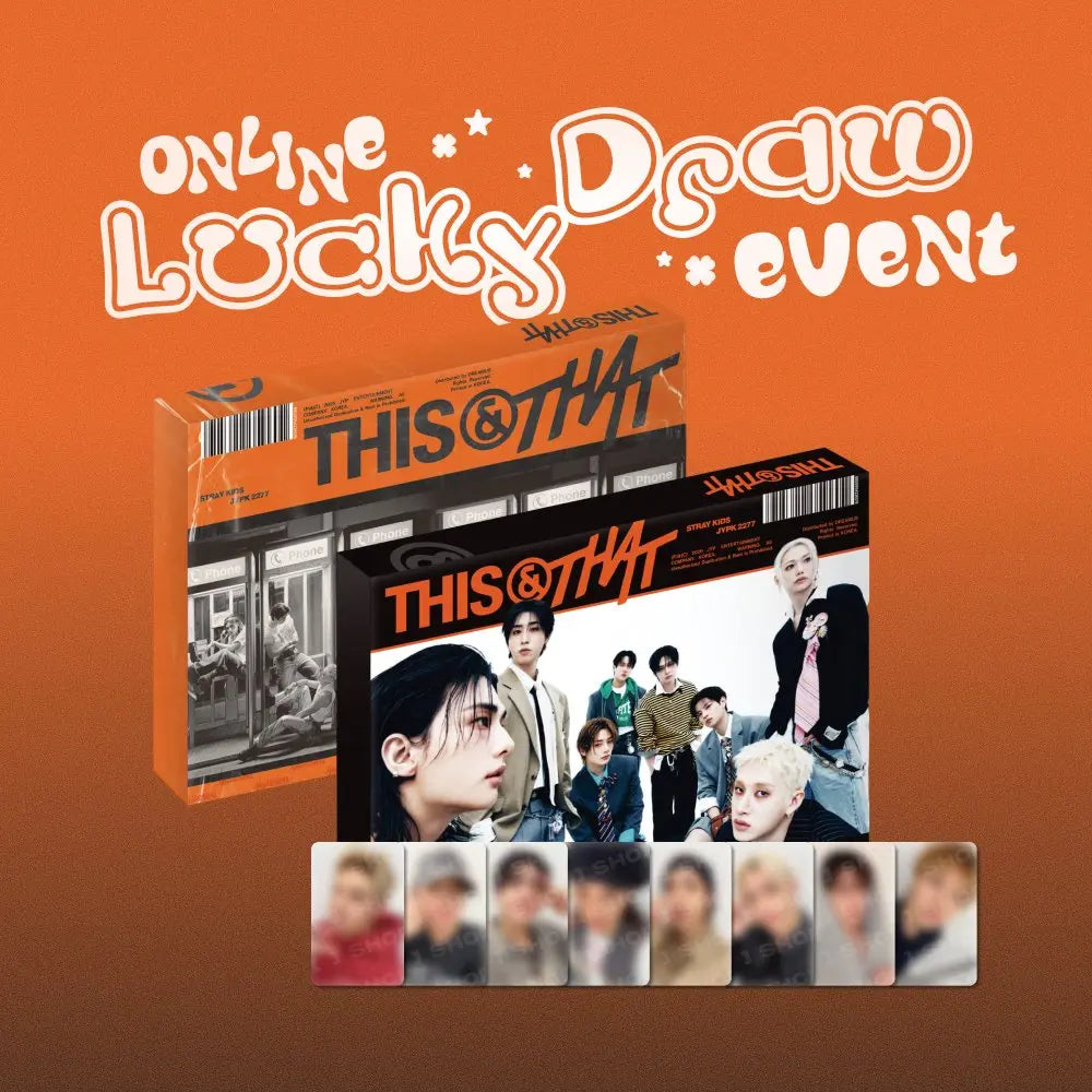 [Stray Kids] [LUCKY DRAW] THIS & THAT (THIS VER., THAT VER.)