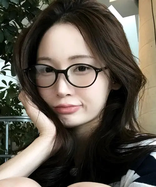 [HANGLE] Fairy oval Black / [임마멜X한글] 페어리 오벌 블랙