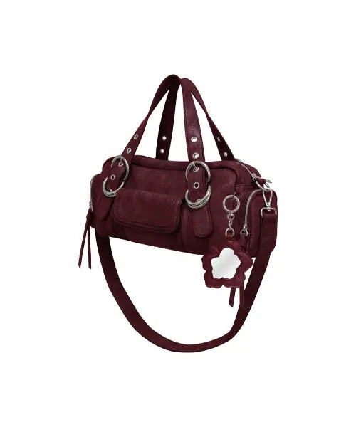 [PASION] City Garage Bag_ Burgundy / 시티 개러지 백_버건디 City Garage Bag_ Burgundy