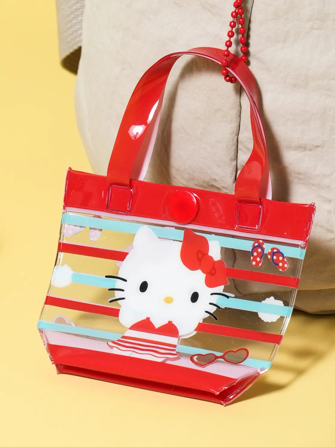 [DAISO] Hello Kitty Summer Bag Charm / 헬로키티 가방 키링 썸머