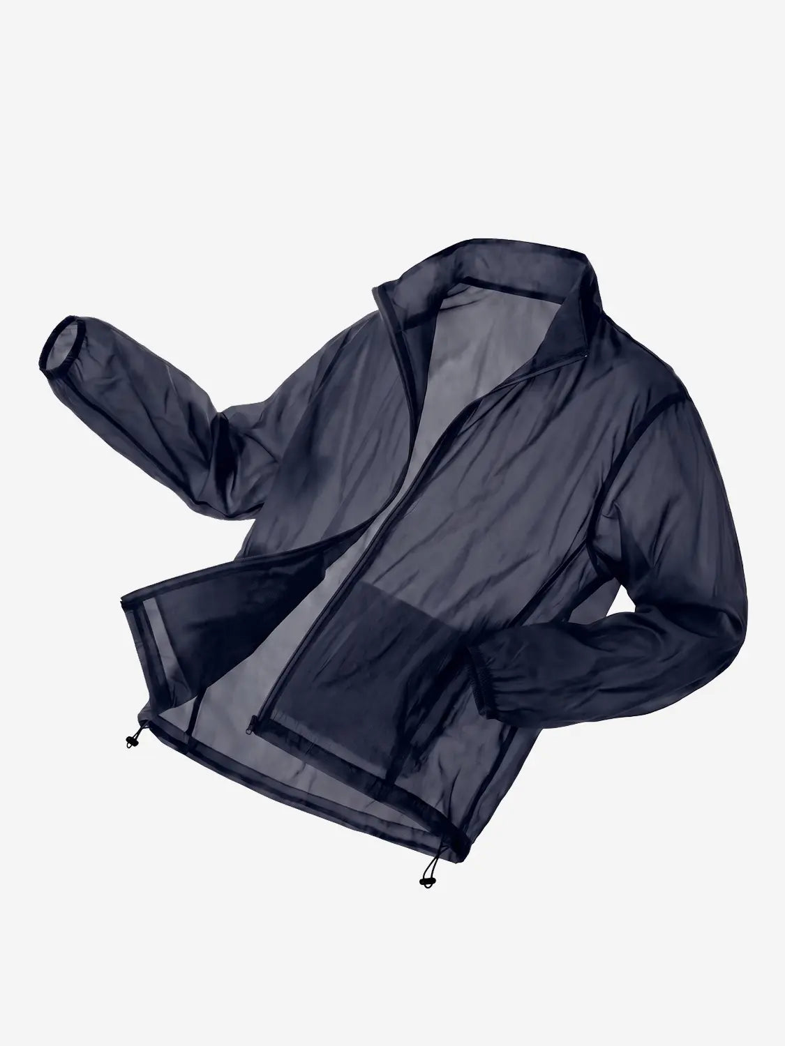 [DAISO] Nylon Lightweight Zip-Up Windbreaker XL Navy / 나일론 경량 집업 바람막이 XL 네이비