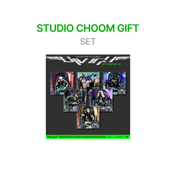 [NCT 127] [STUDIO CHOOM GIFT] The 7th Album [BLINGY] (JET Poster Ver.) (Set)