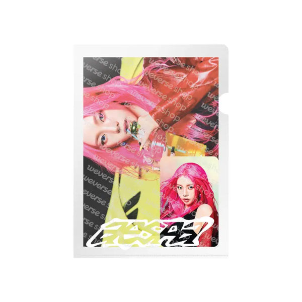 [aespa] POSTCARD + HOLOGRAM PHOTO CARD SET_LEMONADE ver.