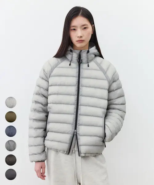 [SUARE WOMEN] (WOMAN) Light Sheer Shell Padded Jumper - 6 Colors / (우먼)라이트 시어쉘 패딩 점퍼 - 6 COLOR