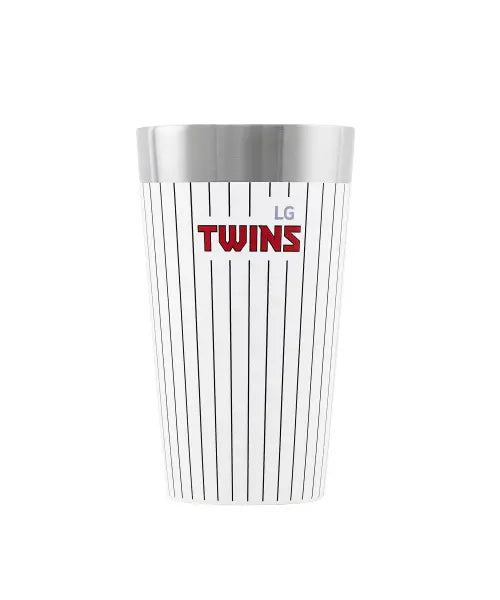 [STANLEY1913] STANLEY 1913 × LG TWINS Adventure Stacking Beer Pint 473ml, LG Stripe / 스탠리 1913 x LG트윈스 스태킹 파인트 473ml, 엘지 스트라이프