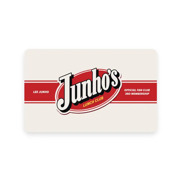[LEE JUNHO] LEE JUNHO 3RD MEMBERSHIP