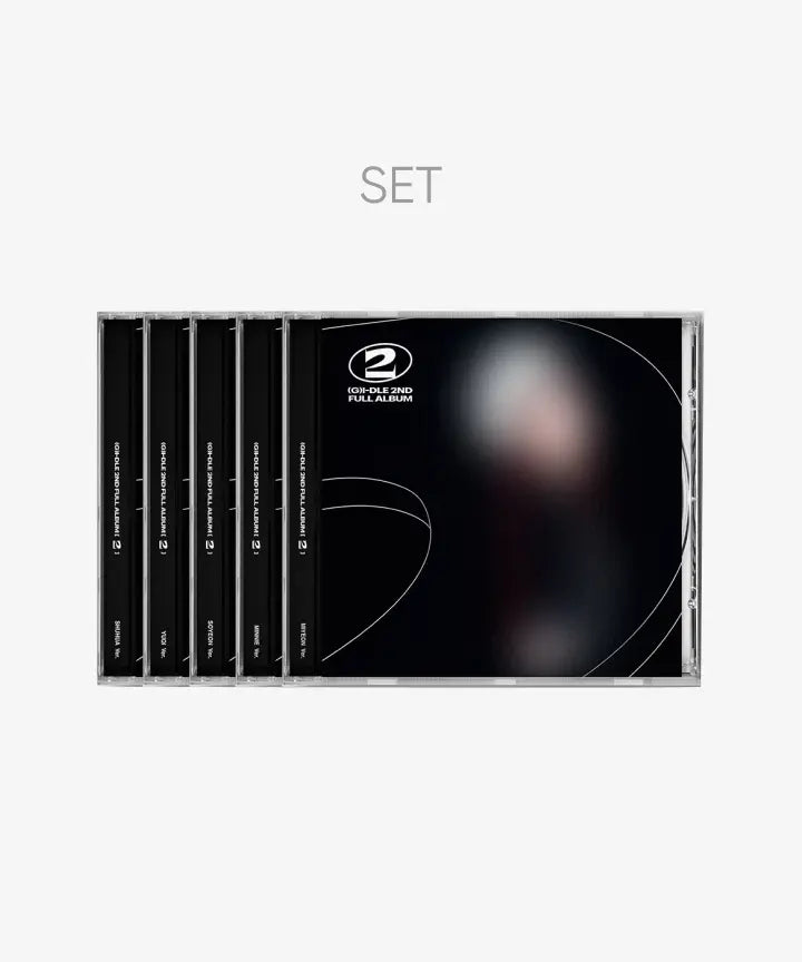 [i-dle (아이들)] 2nd Full Album [2] Jewel Ver. (Set)