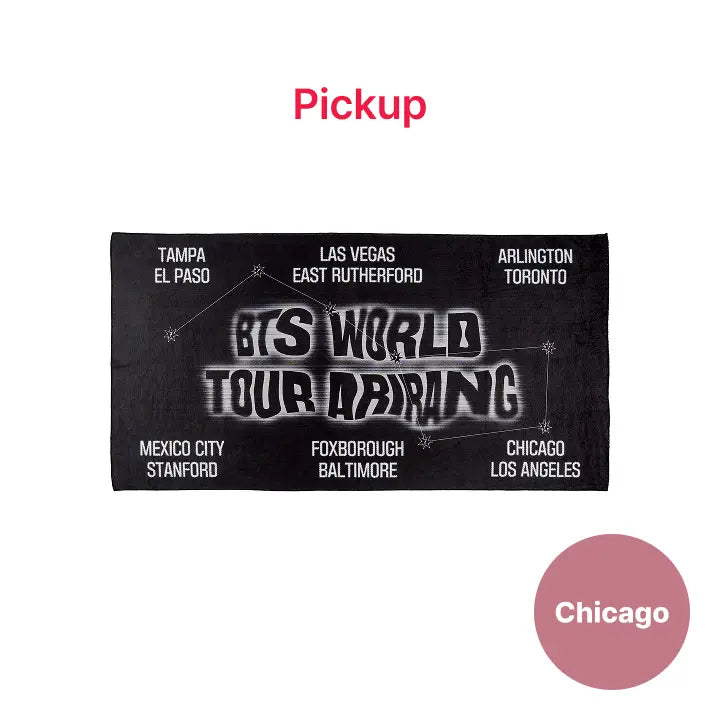 [BTS] [CHICAGO] [US Exclusive] Towel
