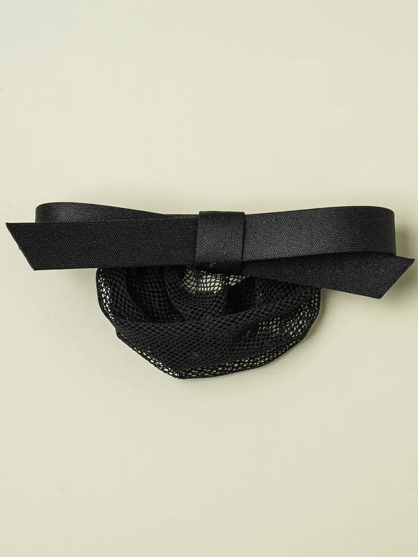 [DAISO] Slim Ribbon Automatic Hair Net Pin / 슬림 리본 자동 머리망핀