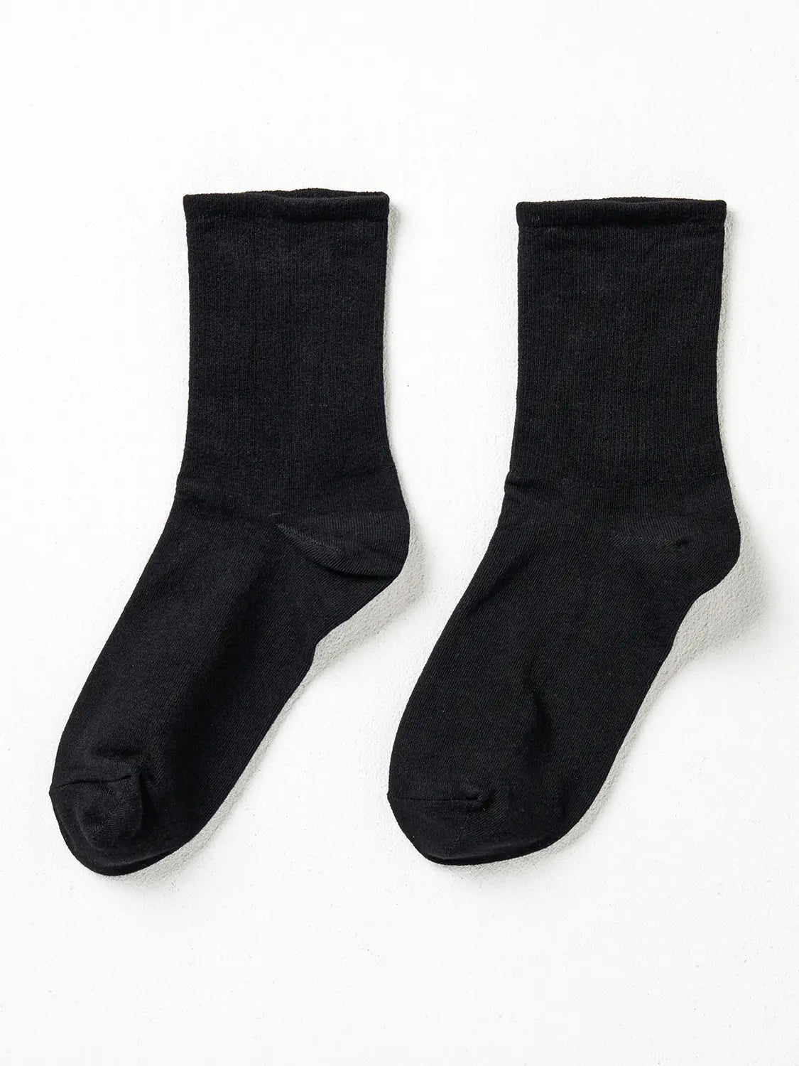 [DAISO] Women's No-Pressure Band Socks - Black / 여성 밴드 조임 없는 무압박 양말 블랙