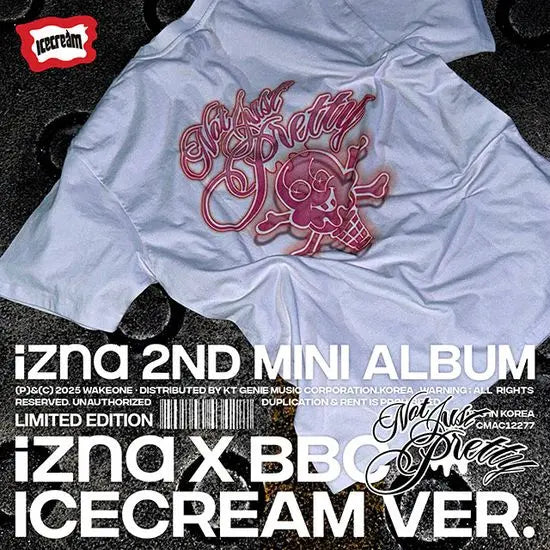 [K-Pop] NOT JUST PRETTY [IZNA X BBC ICECREAM VER] [LIMITED EDITION]