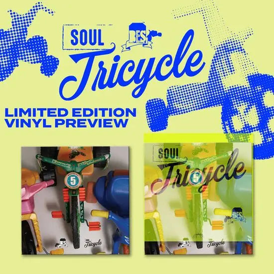 [K-Pop] Soul Tricycle [Official 5th Album] [Blue LP] / SOUL TRICYCLE [정규 5집] [BLUE LP]