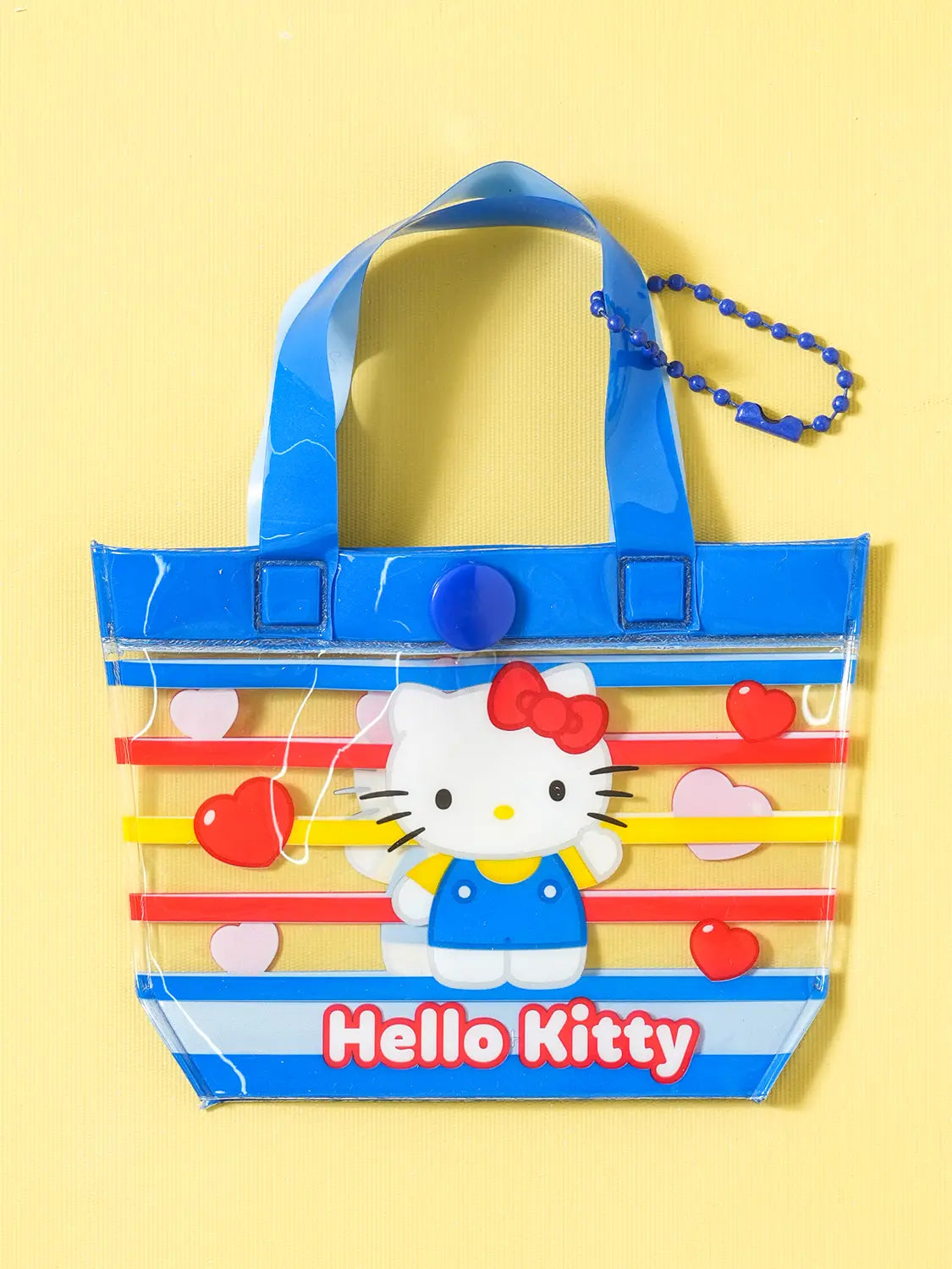 [DAISO] Hello Kitty Bag Charm - Blue / 헬로키티 가방 키링 블루