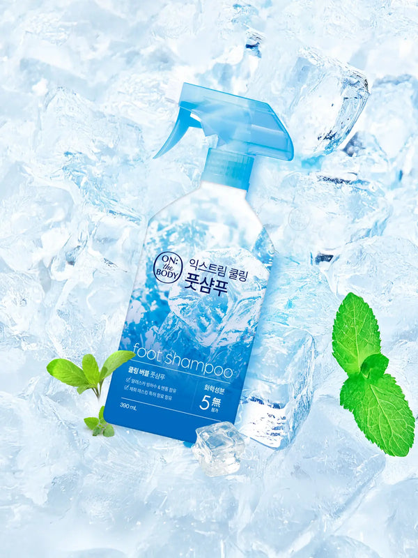 [On The Body] On The Body Extreme Cooling Foot Shampoo 390ml / 온더바디 국민뷰티템 익스트림쿨링 풋샴푸 390 ml