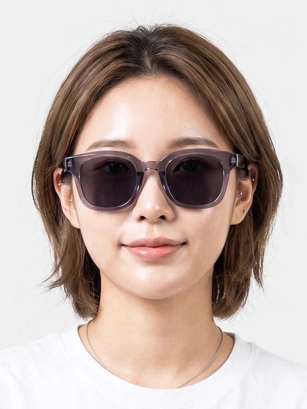 [DAISO] Square Silhouette Sunglasses Blue / 사각 실루엣 선글라스 블루