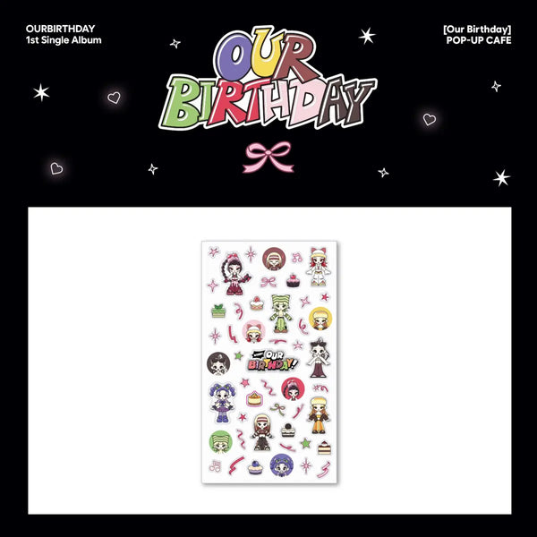 [OURBIRTHDAY] 3D STICKER - Our Birthday