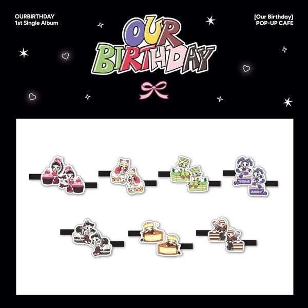 [OURBIRTHDAY] ACRYLIC HAIRPIN - Our Birthday