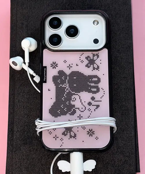 [nineteenfriday] [Galaxy] Stitch Pixel MagSafe Epoxy Case / [+갤럭시] Stitch Pixel 맥세이프 에폭시 케이스
