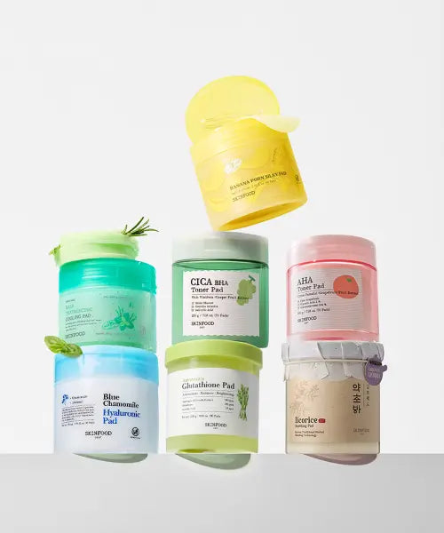 [SKINFOOD] Select 1: 60 or 70 Sheets Pad (Cica-BHA/Hyaluronic/PDRN, etc.) / [택1] 패드 60매or70매 본품 (시카바하/히알루로닉/PDRN 외)