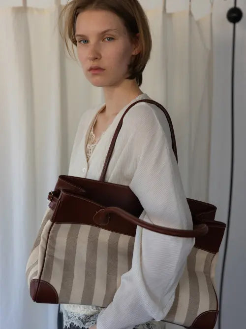 [SIENNE] Nouvelle Bag (Red Brown)