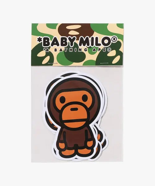 [BAPE] Milo Sticker Set - Brown / 마일로 스티커 Set BROWN