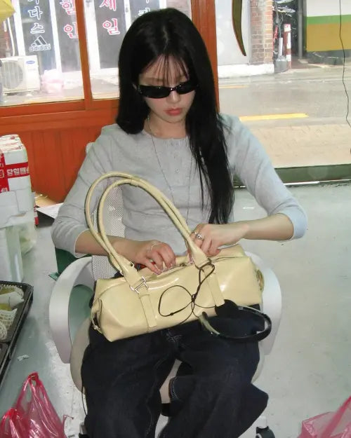 [YEOMIM] Yoonbeen Pillow Bag (Lemonade) / [×윤비누] pillow bag (lemonade)