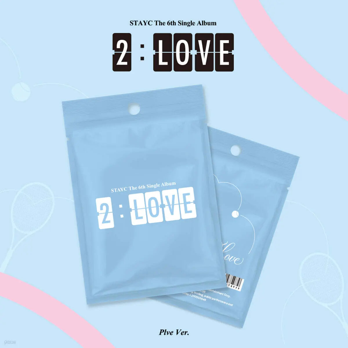 [Stayc] STAYC - 6th Single Album: 2:LOVE [PLVE ver.] / STAYC (스테이씨) - 싱글 6집 : 2:LOVE [PLVE ver.]