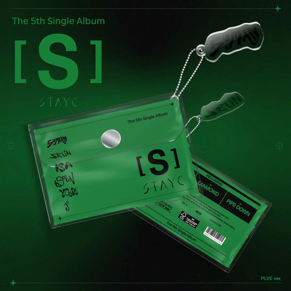 [Stayc] STAYC 5th Single Album: S [PLVE Ver.] / STAYC (스테이씨) - 싱글 5집 : S [PLVE Ver.]