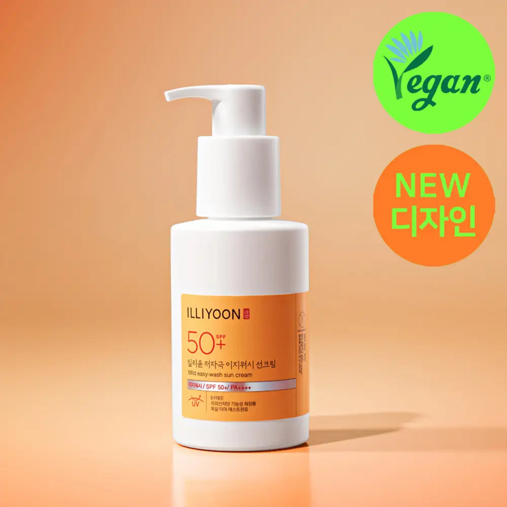 [ILLIYOON] Illiyoon Hypoallergenic Easy Wash Sun Cream 150ml / 일리윤 저자극 이지워시 선크림 150ML