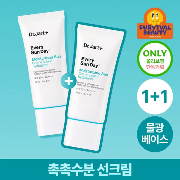 [Dr.Jart+] Dr. Jart+ Every Sun Day Moisturizing Sun 30ml (1+1 Set) / [1+1 올영기획] 닥터자르트 에브리선데이 모이스처라이징 선 30ml 1+1 기획세트