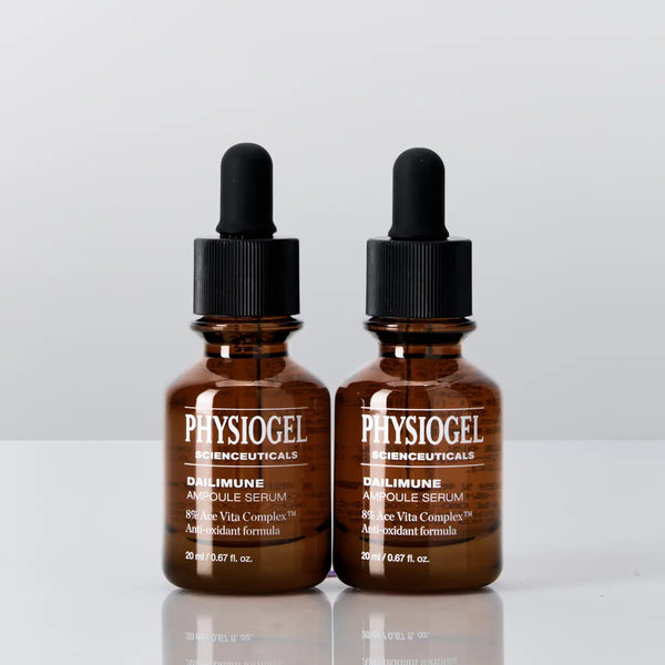 [physiogel] Physiogel Daily Mood Ampoule 20ml + 20ml Double Set / [재구매율1위/비타민앰플] 피지오겔 사이언수티컬즈 데일리뮨 앰플 20ml+20ml 더블기획