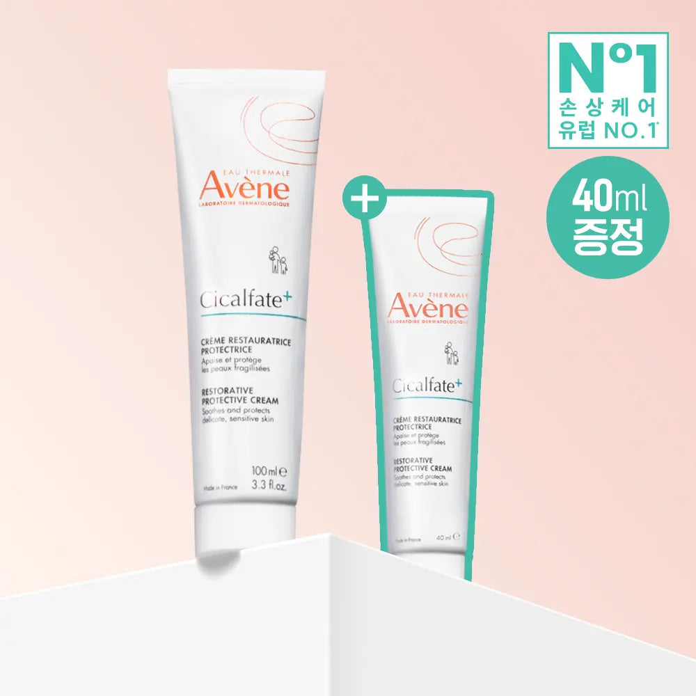 [Avene] Avène Cicalfate+ SOS Repair Cream 100ml (+40ml) / [손상/장벽 리페어] 아벤느 시칼파트 플러스 SOS 리페어 크림 100ml 기획 (+40ml)