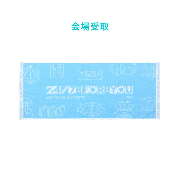 [TWS] [24/7:FOR:YOU IN JAPAN]JACQUARD FACE TOWEL
