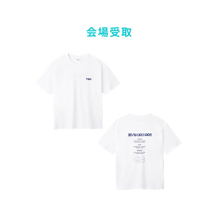 [TWS] [24/7:FOR:YOU IN JAPAN]S/S T-SHIRT (WHITE)