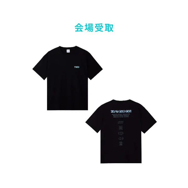 [TWS] [24/7:FOR:YOU IN JAPAN]S/S T-SHIRT (BLACK)