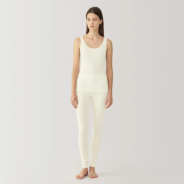 [MUJI] Lyocell Silk Rib Tank Top / 리오셀 실크 리브 탱크톱