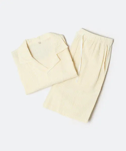 [SPAO] Seersucker Short-Sleeve Pajamas / [COMFORT] 시어서커 반팔 파자마_SPLOG37A01