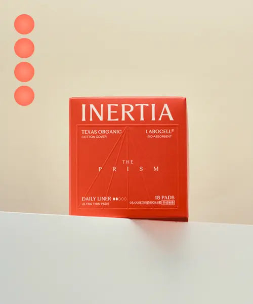 [INERTIA] The prism organic daily liner 18P 4 Packs / 더프리즘 유기농 팬티라이너 18P X 4팩