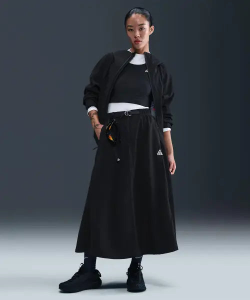[NIKE] W ACG SMTH SMMIT SKIRT - BLACK/ANTHRACITE/(SUMMIT WHITE) / ACG 스미스 서밋 스커트 W - 블랙:앤트러사이트:서밋 화이트 / IB4432-010