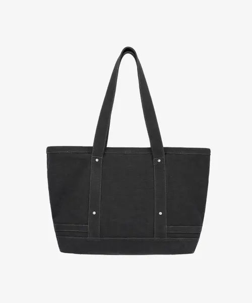 [INSILENCE] Vintage Canvas Shopper Bag VINTAGE BLACK / 빈티지 캔버스 쇼퍼백 VINTAGE BLACK