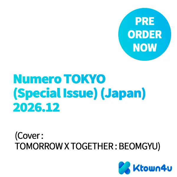 [BEOMGYU] [Magazine] [26-10-28] Numero TOKYO (Special Issue) (Japan) 2026.12 (Cover : TOMORROW X TOGETHER : BEOMGYU)