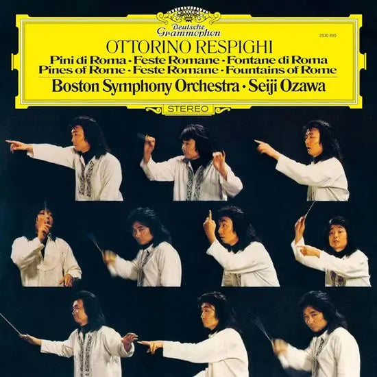 [K-Pop] Respighi: Roman Trilogy - Seiji Ozawa [The Original Source LP] / PINES OF ROME FESTE ROMANE FOUNTAINS OF ROME/ SEIJI OZAWA [레스피기: 로마 삼부작 - 세이지 오자와] [THE ORIGINAL SOURCE LP]